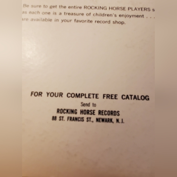 Little red riding hood & Beauty and the Beast LP , USA, vintage - Picture 9 of 9